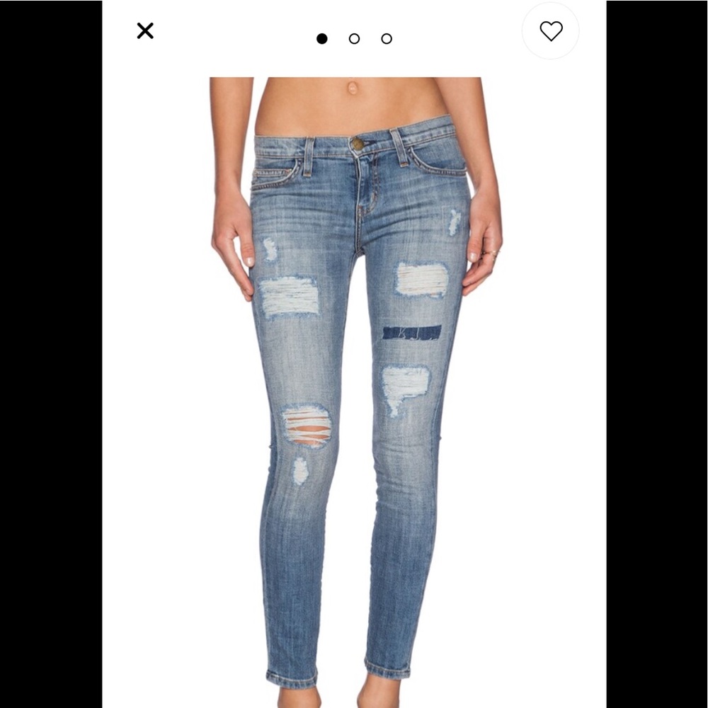 Current/Elliot distressed jeans